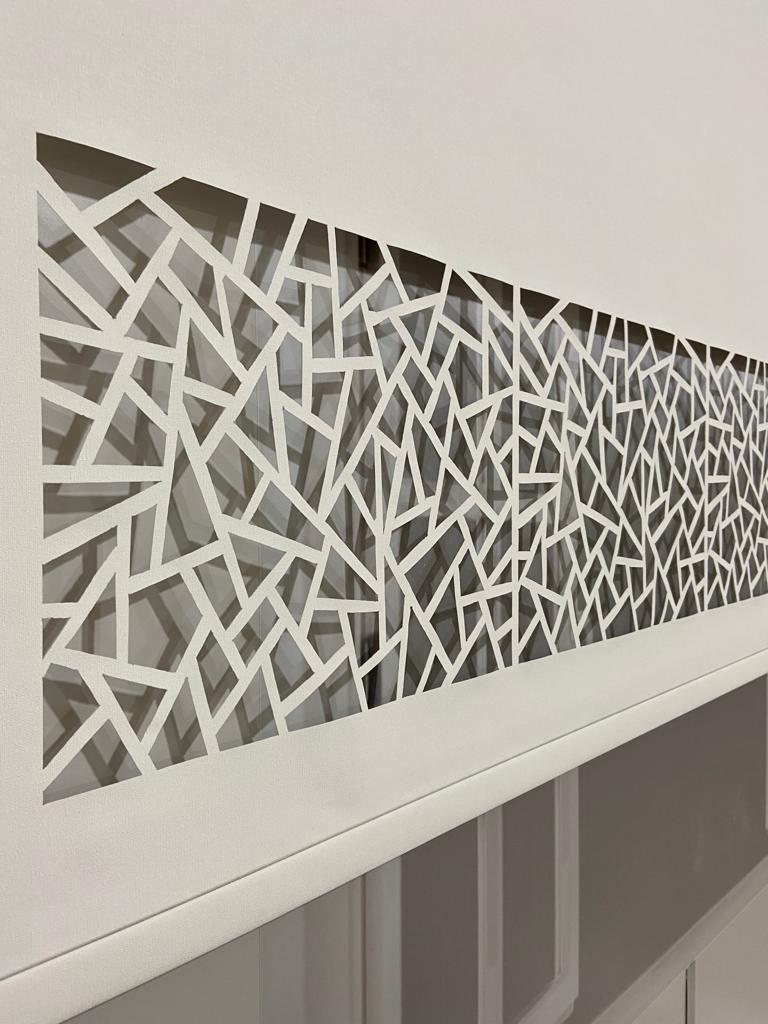  VOLPER LZR320 Lazer Kesim Stor Perde Beyaz Renk