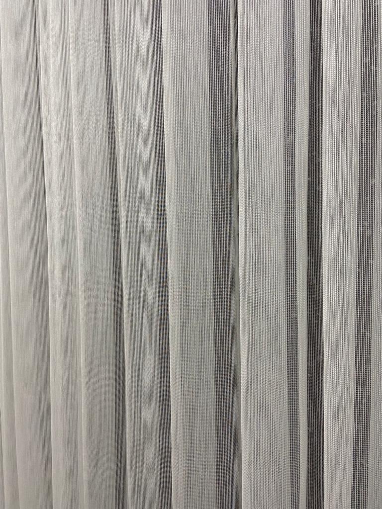  VP401 Çelik Tül Perde 1/2,5 Pile Ekru