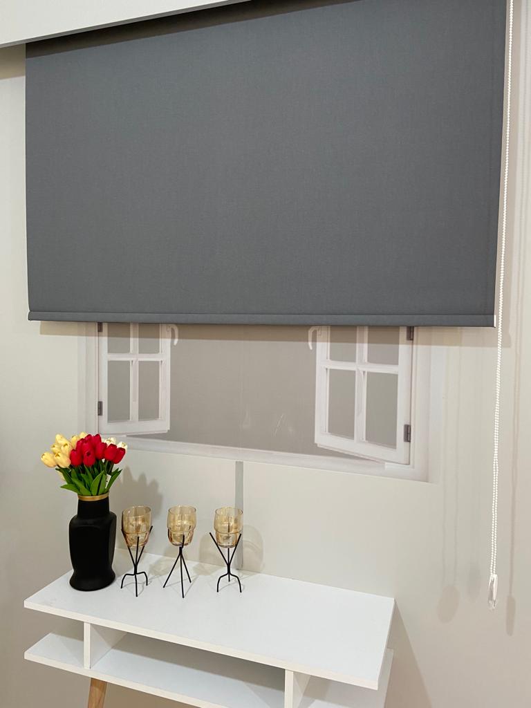 VP2303 Blackout Işık Geçirmez Stor Perde Antrasit