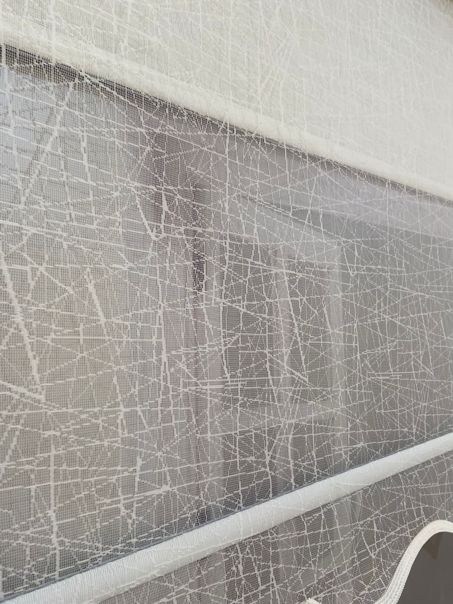 VP1804 Çift Mekanizmalı Tül ve Stor Perde Ekru