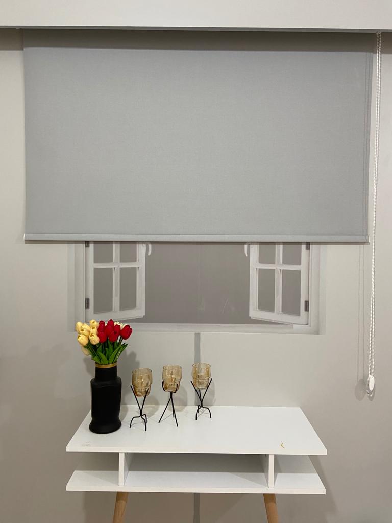 VP2302 Volper Blackout Işık Geçirmez Stor Perde Gri