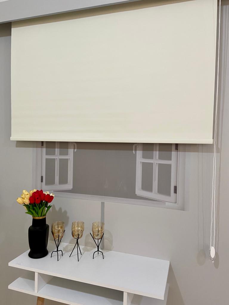 VP2301 Volper Blackout Işık Geçirmez Stor Perde Ekru