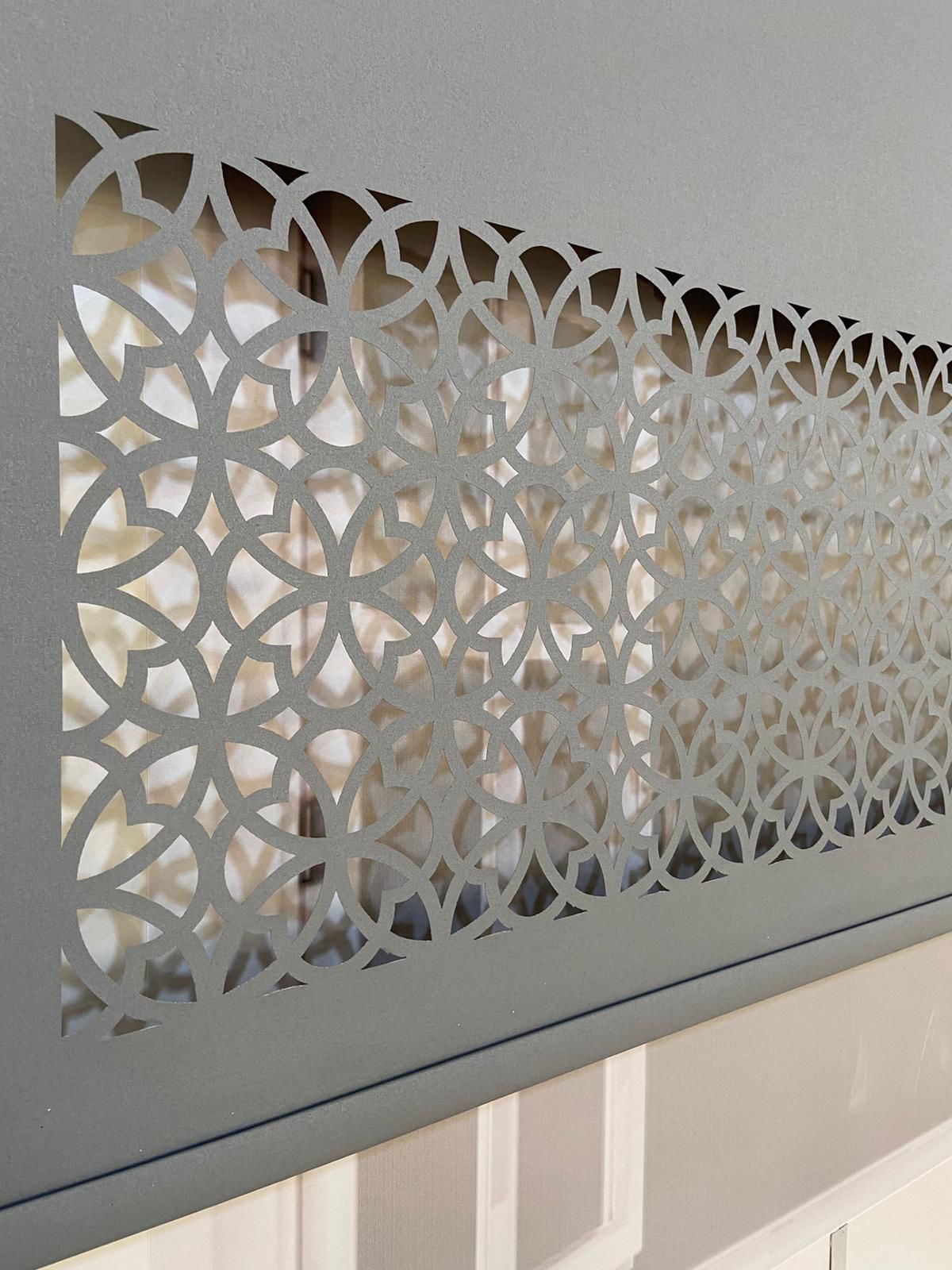 LZR305 Lazer Kesim Stor Perde Antrasit