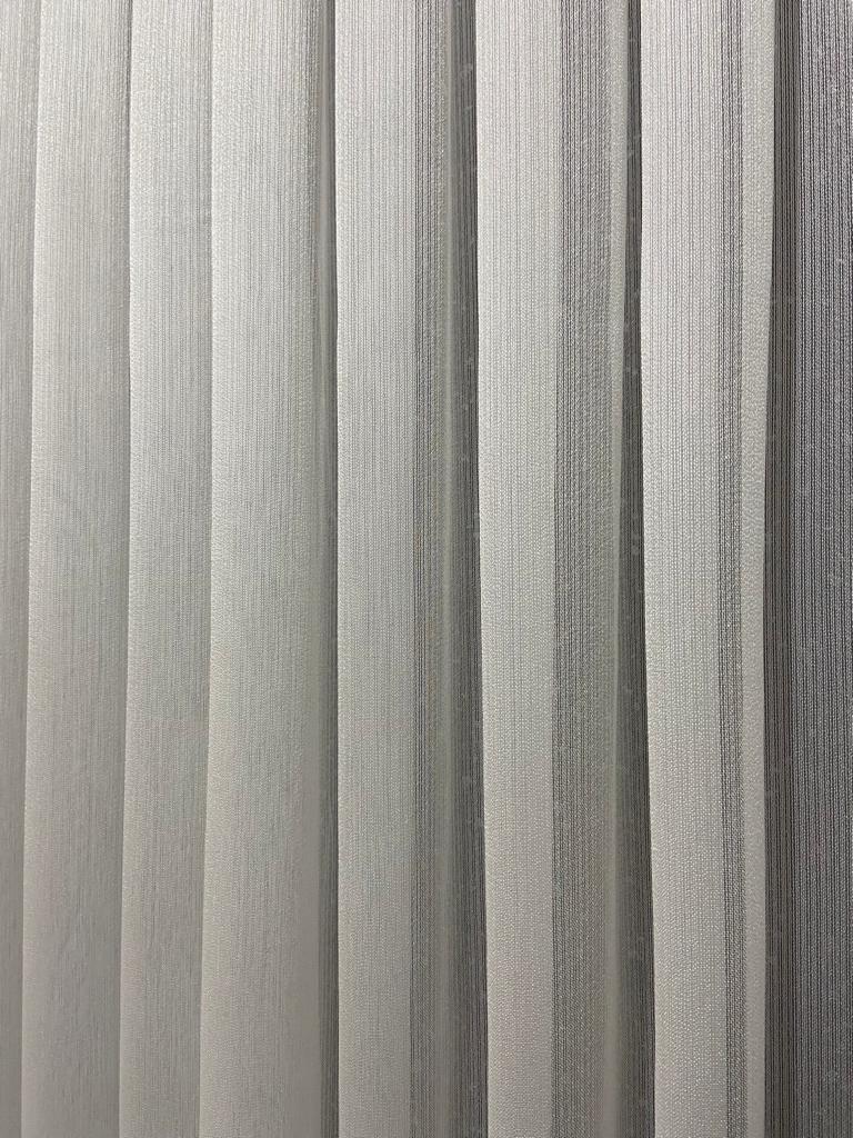 VP502 1. Kalite Buzlu Zemin Tül Perde 1/2,5 Pile Ekru