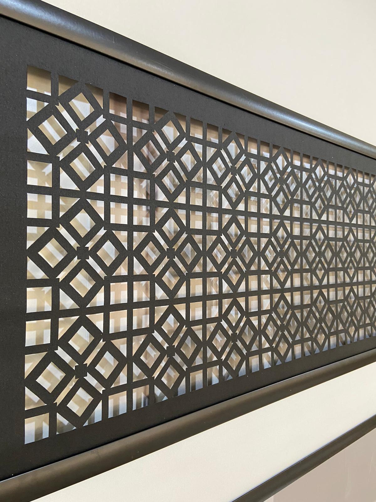 LZR100 Yeni Çift Renk Lazer Kesim Stor Perde Beyaz