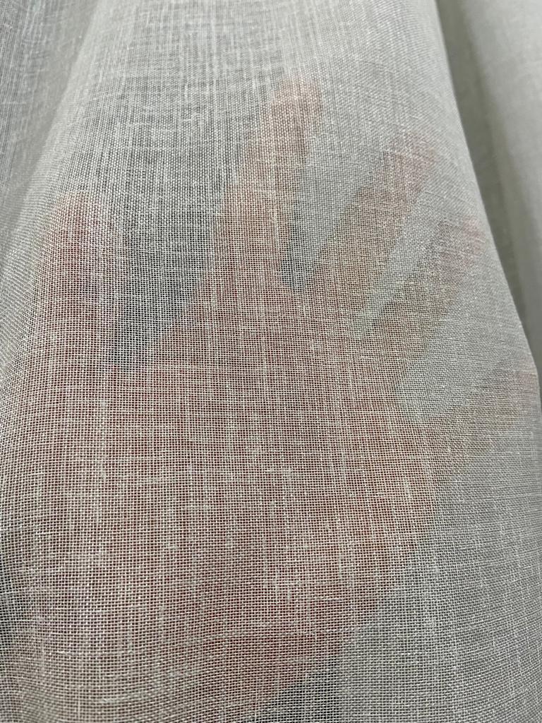 VP504 1. Kalite Foldet Keten Tül Perde 1/2,5 Pile Krem